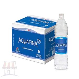 كرتونة مياه صغيرة aquafina